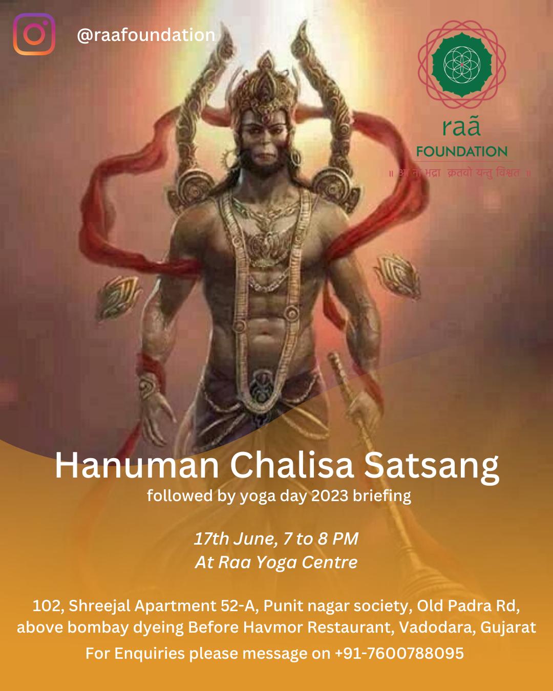Free Hanuman Chalisa & Vishnu Sahasranam Satsangs