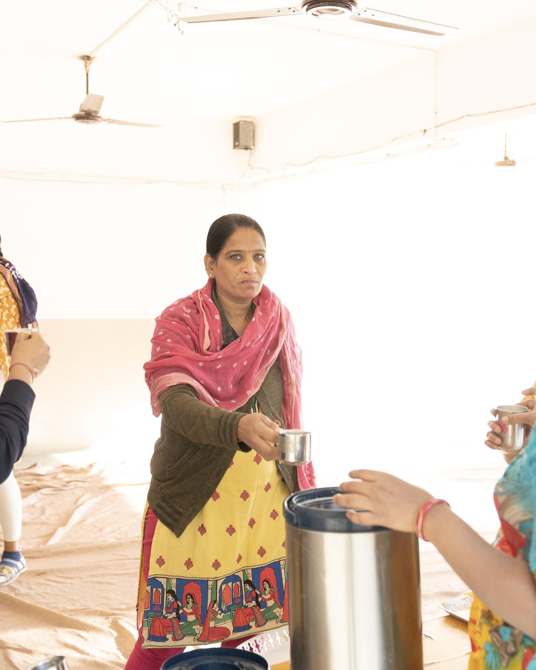 Grain and Supply Donation at Mahila Arogya Kendra