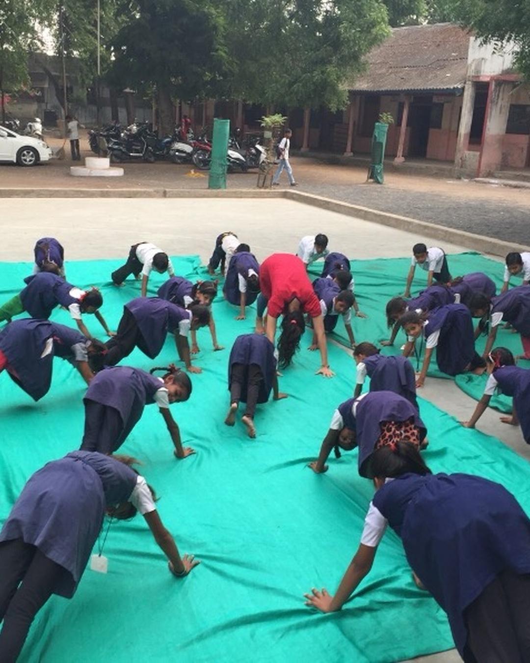 Workshop at Atladara Girls School